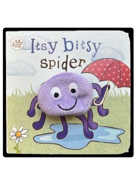 BUNDLE & SAVE 🎉 The Itsy Bitsy Spider Plush Finger Puppet Book